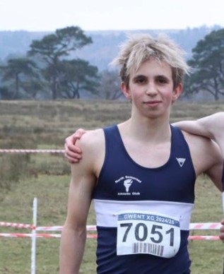 NSAC’s Reuben W takes the win at penultimate Gwent League cross country fixture